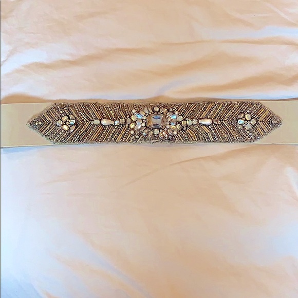 Vintage Rhinestone Belt - Picture 1 of 6